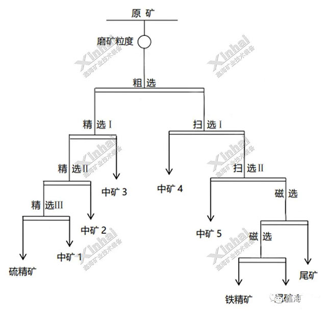 铁精粉除硫试验项目